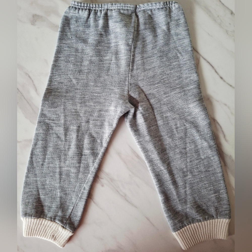 Vintage 80s Cozy Knit Joggers (2T)